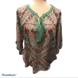 Fig & Flower Multi-color blouse